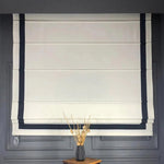 Anvige Flat Roman Shades,Hardware For Installation Included,Window Treatment,Custom Roman Blinds Style 287