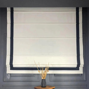 Anvige Flat Roman Shades,Hardware For Installation Included,Window Treatment,Custom Roman Blinds Style 287