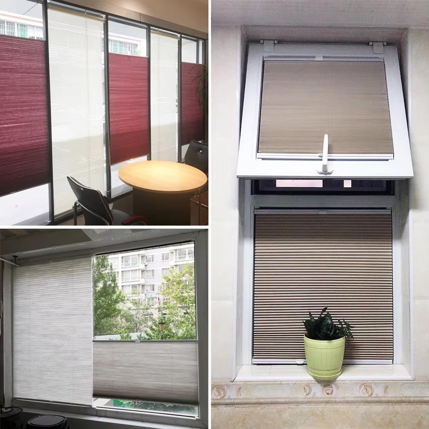 Anvige New Arrivaln High Quality Half/Full Blackout Top and Down Honeycomb Blinds Customized Cordless Window Blinds