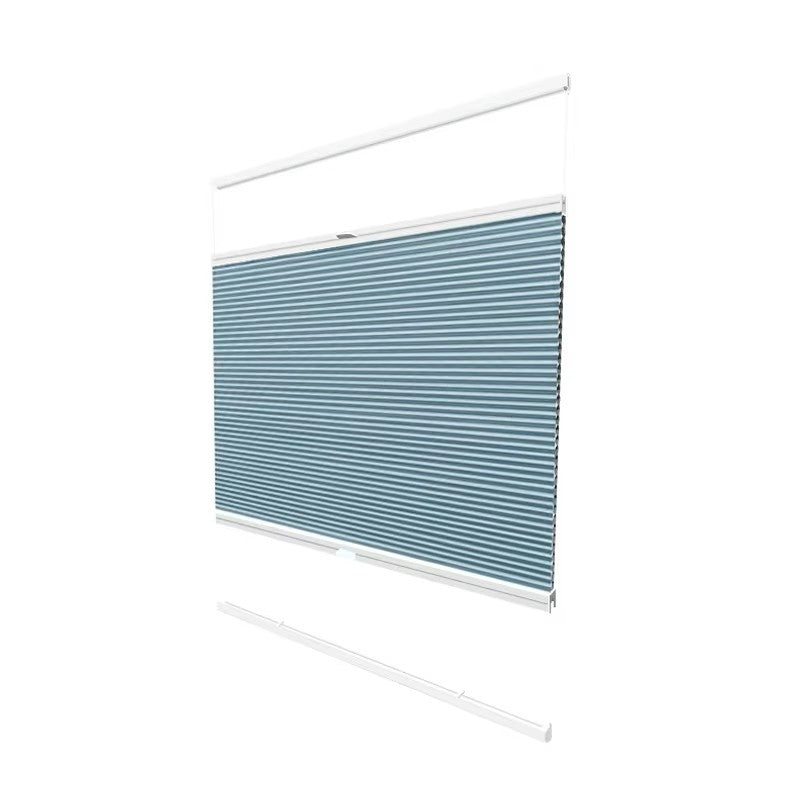 Anvige High Quality Half/Full Blackout Top and Down Honeycomb Blinds With Rod Customized Cordless Window Blinds Easy Installation