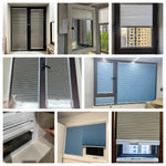 Anvige High Quality Half/Full Blackout Top and Down Honeycomb Blinds With Rod Customized Cordless Window Blinds Easy Installation