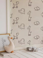 Anvige Home Textile Roman Shade Anvige Flat Roman Shades,Hardware For Installation Included,Window Treatment,Custom Roman Blinds,Cartoon Animal