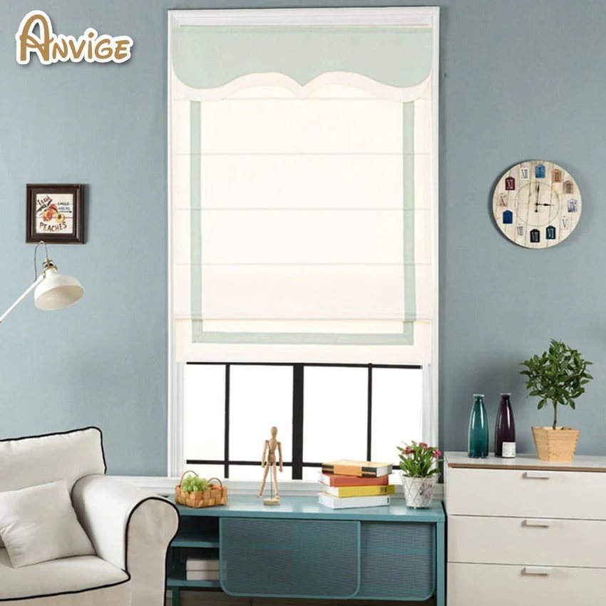 Roman Shade Anvige Flat Roman Shades,Hardware For Installation Included,Window Treatment,Custom Roman Blinds Style 283 roman shades roman blinds curtains window treatment window shade window blind customized roman shades curtain drapes curtains for living room