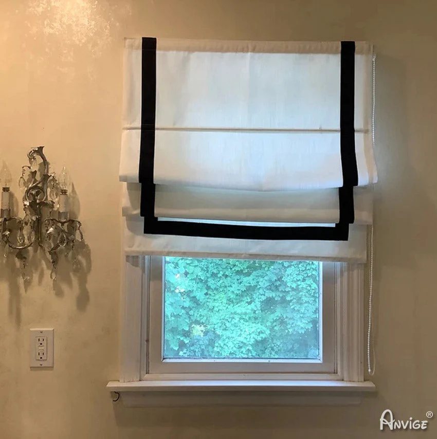 Roman Shade Anvige Flat Roman Shades,Hardware For Installation Included,Window Treatment,Custom Roman Blinds Style 311 roman shades roman blinds curtains window treatment window shade window blind customized roman shades curtain drapes curtains for living room