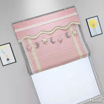 Anvige Home Textile Roman Shade Anvige Flat Roman Shades,Hardware For Installation Included,Window Treatment,Custom Roman Blinds,Cartoon Pink Lucky Star