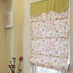 Anvige Home Textile Roman Shade Anvige Flat Roman Shades,Hardware For Installation Included,Window Treatment,Custom Roman Blinds,Pastoral Flowers