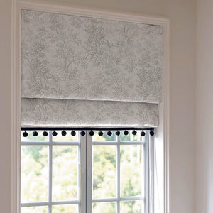 Anvige Home Textile Roman Shade Anvige Flat Roman Shades,Hardware For Installation Included,Window Treatment,Custom Roman Blinds,Pastoral Printed Fabric