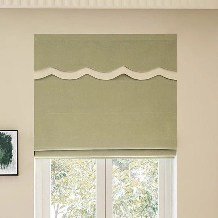 Anvige Home Textile Roman Shade Anvige Flat Roman Shades,Hardware For Installation Included,Window Treatment,Custom Roman Blinds,Style 334