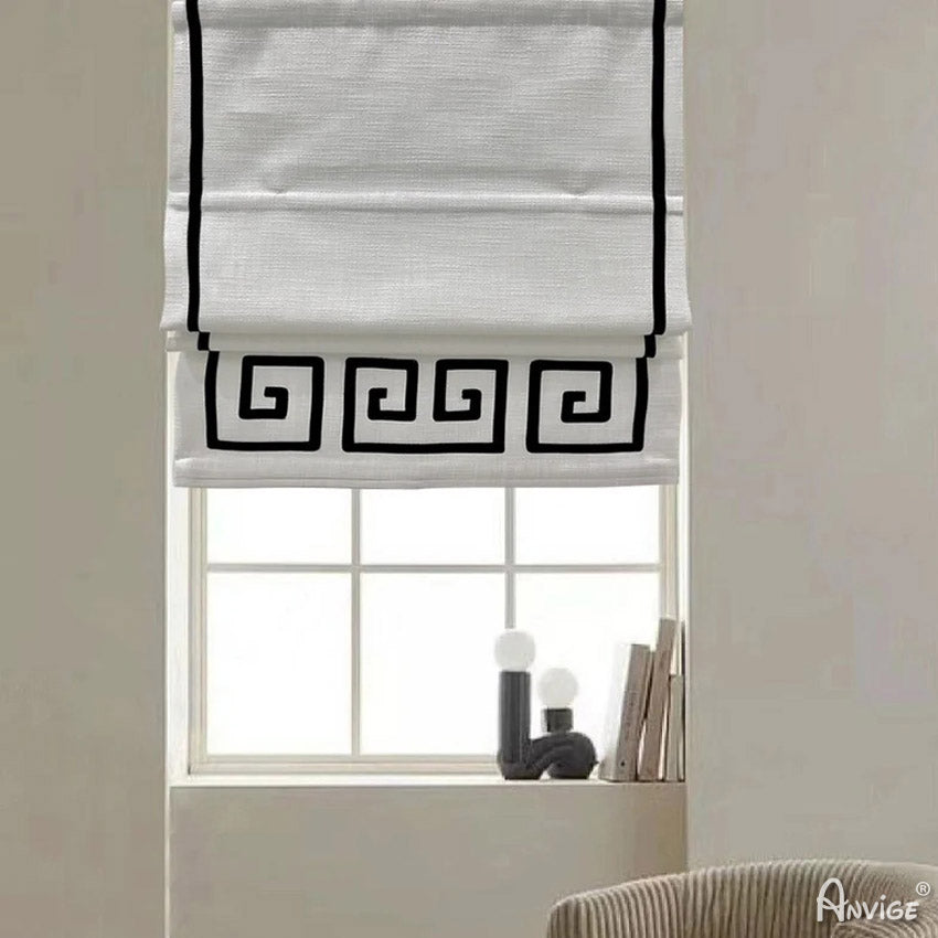 Anvige Home Textile Roman Shade Anvige Flat Roman Shades,Hardware For Installation Included,Window Treatment,Custom Roman Blinds,Style 431