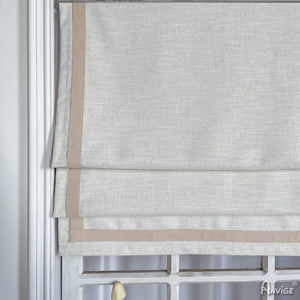 Anvige Home Textile Roman Shade Anvige Flat Roman Shades,Hardware For Installation Included,Window Treatment,Custom Roman Blinds,Style 620