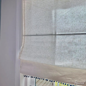 Anvige Home Textile Roman Shade Anvige Flat Roman Shades,Hardware For Installation Included,Window Treatment,Custom Roman Blinds,Style 632