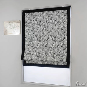 Anvige Home Textile Roman Shade Anvige Flat Roman Shades,Hardware For Installation Included,Window Treatment,Custom Roman Blinds,Style 711 ZY