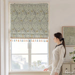 Anvige Home Textile Roman Shade Anvige Flat Roman Shades,Hardware For Installation Included,Window Treatment,Custom Roman Blinds,Style 713 ZY