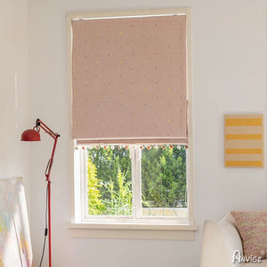 Anvige Home Textile Roman Shade Anvige Flat Roman Shades,Hardware For Installation Included,Window Treatment,Custom Roman Blinds,Style 742 ZY