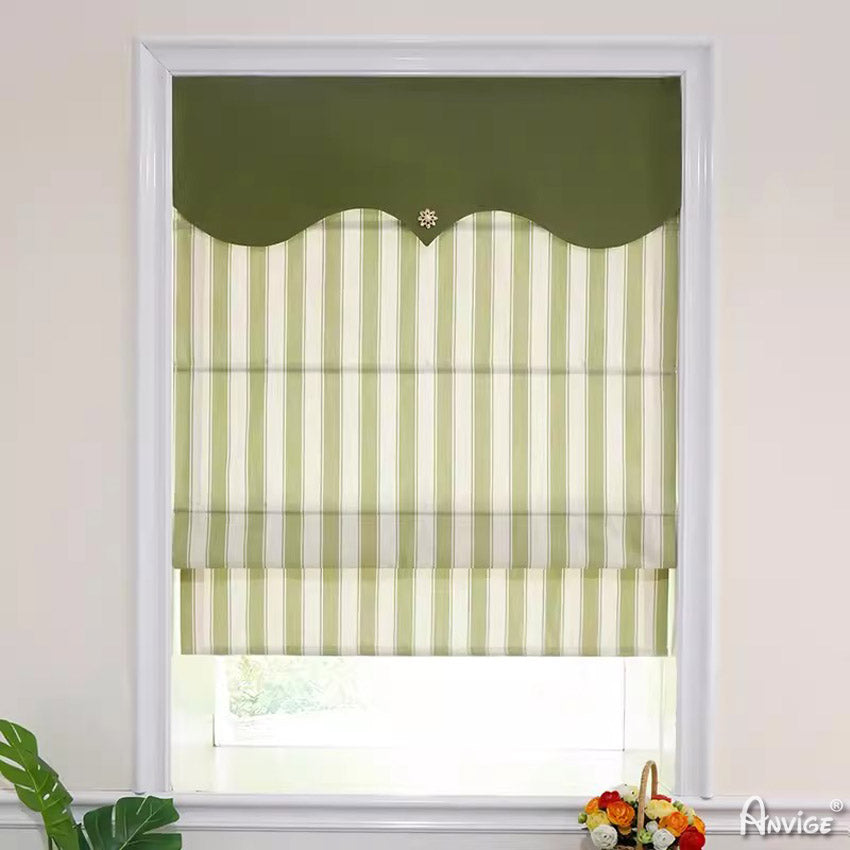 Anvige Home Textile Roman Shade Anvige Flat Roman Shades,Hardware For Installation Included,Window Treatment,Custom Roman Blinds,Style 85