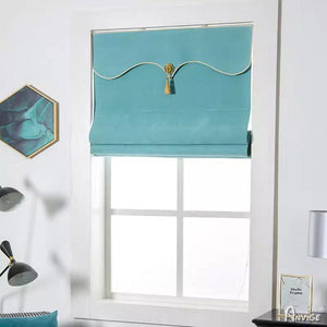Anvige Home Textile Roman Shade Anvige Flat Roman Shades,Hardware For Installation Included,Window Treatment,Custom Roman Blinds With Heading,Style 34