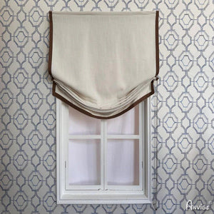 Anvige Relaxed Roman Shades,Hardware For Installation Included,Window Treatment,Custom Roman Blinds Style 331