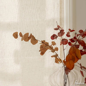 Anvige Relaxed Sheer Roman Shades,Hardware For Installation Included,Window Treatment,Custom Roman Blinds,Style 460