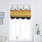 Roman Shade ANVIGE Cartoon Children Room Bear Pattern Customized Roman Shades ,Easy Install Washable Curtains ,Customized Window Curtain Drape, 24"W X 64"H roman shades roman blinds curtains window treatment window shade window blind customized roman shades curtain drapes curtains for living room