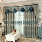 Luxury Curtain ANVIGE Curtains for Windows Drapes European Curtain Customized Valance,Blackout and Sheer Window Curtain With Grommet Top,52''Wx84''L,1 Panel roman shades roman blinds curtains window treatment window shade window blind customized roman shades curtain drapes curtains for living room