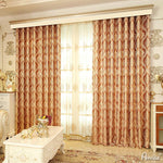 Luxury Curtain ANVIGE European Jacquard Curtains Luxury Valance,Blackout and Sheer Window Curtain With Grommet Top,52''Wx84''L,1 Panel roman shades roman blinds curtains window treatment window shade window blind customized roman shades curtain drapes curtains for living room