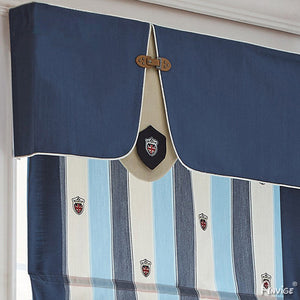 Anvige Home Textile Roman Shade Anvige Flat Roman Shades,Hardware For Installation Included,Window Treatment,Custom Roman Blinds,Cartoon Strips