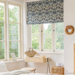 Anvige Home Textile Roman Shade Anvige Flat Roman Shades,Hardware For Installation Included,Window Treatment,Custom Roman Blinds,Retro Flowers Printed