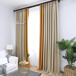 Pastoral Curtain ANVIGE Modern Cotton Linen Natural Cloth Printed,Grommet Window Curtain Blackout Curtains For Living Room,52''Wx63''L,1 Panel roman shades roman blinds curtains window treatment window shade window blind customized roman shades curtain drapes curtains for living room