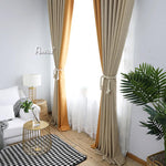 Pastoral Curtain ANVIGE Modern Cotton Linen Natural Cloth Printed,Grommet Window Curtain Blackout Curtains For Living Room,52''Wx63''L,1 Panel roman shades roman blinds curtains window treatment window shade window blind customized roman shades curtain drapes curtains for living room