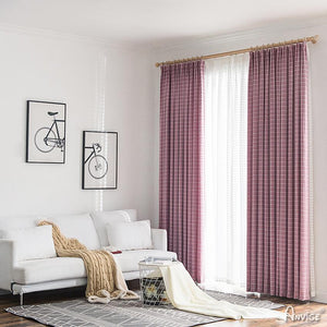 Modern Curtain ANVIGE Modern High Quality Purple Striped,Grommet Window Curtain Blackout Curtains For Living Room,52''Wx63''L,1 Panel roman shades roman blinds curtains window treatment window shade window blind customized roman shades curtain drapes curtains for living room