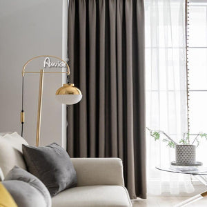 Modern Curtain ANVIGE Modern High Quality Thick Fabric Printed,Grommet Window Curtain Blackout Curtains For Living Room,52''Wx63''L,1 Panel roman shades roman blinds curtains window treatment window shade window blind customized roman shades curtain drapes curtains for living room