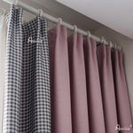 Modern Curtain ANVIGE Modern Houndstooth Jacquard,Grommet Window Curtain Blackout Curtains For Living Room,52''Wx63''L,1 Panel roman shades roman blinds curtains window treatment window shade window blind customized roman shades curtain drapes curtains for living room