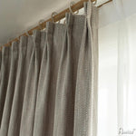 Modern Curtain ANVIGE Modern Thicking Fabric Small Waves,Grommet Window Curtain Blackout Curtains For Living Room,52''Wx63''L,1 Panel roman shades roman blinds curtains window treatment window shade window blind customized roman shades curtain drapes curtains for living room