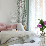 Pastoral Curtain ANVIGE Pastoral High Quality Cotton Linen Bird and Tree Printed,Grommet Window Curtain Blackout Curtains For Living Room,52''Wx63''L,1 Panel roman shades roman blinds curtains window treatment window shade window blind customized roman shades curtain drapes curtains for living room