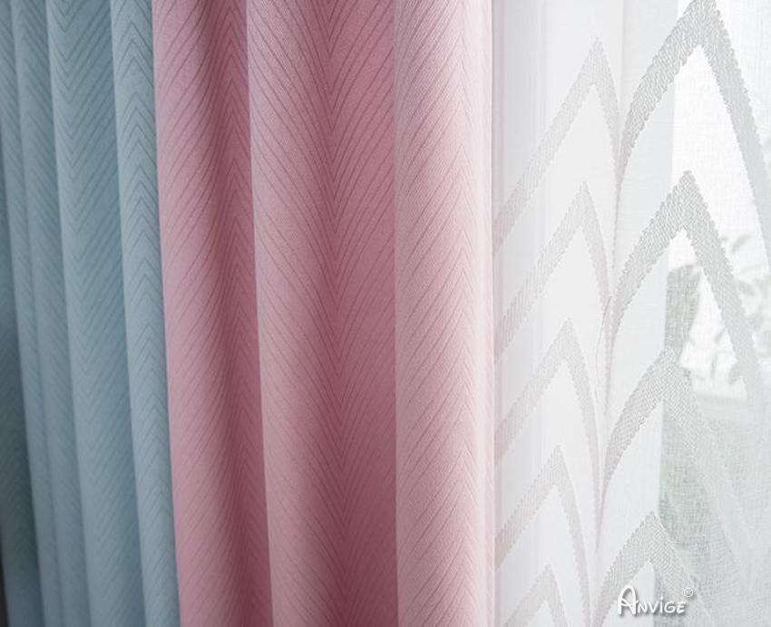 ANVIGE Modern Fashion Pink and Blue Color Printed,Grommet Window Curtain Blackout Curtains For Living Room,52''Wx63''L,1 Panel blackout roman shades custom roman shades linen roman shades fabric roman shades custom roman window shades faux roman shade relaxed roman shades affordable roman shades diy roman shades from blinds fabric roman window shades roman shades for bathroom cheap roman shades flat roman shades roman shade valance roman shades with curtains sheer roman shades roman shades bedroom striped r
