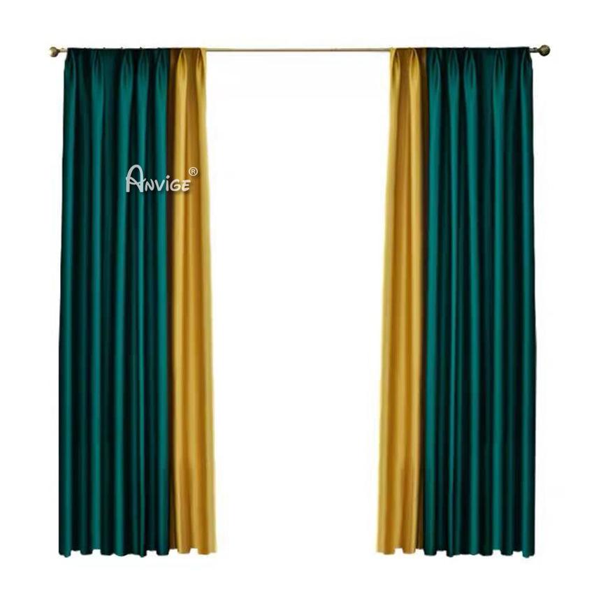 Custom Curtains Drapes ANVIGE Modern Nordic 2 Colors High Quality Printed,Grommet Window Curtain Blackout Curtains For Living Room,52''Wx63''L,1 Panel Anvige Home Textile Modern Curtain blackout roman shades custom roman shades linen roman shades fabric roman shades custom roman window shades faux roman shade relaxed roman shades affordable roman shades diy roman shades from blinds fabric roman window shades roman shades for bathroom cheap roman shades flat roman shades roman shade valance roman shades with